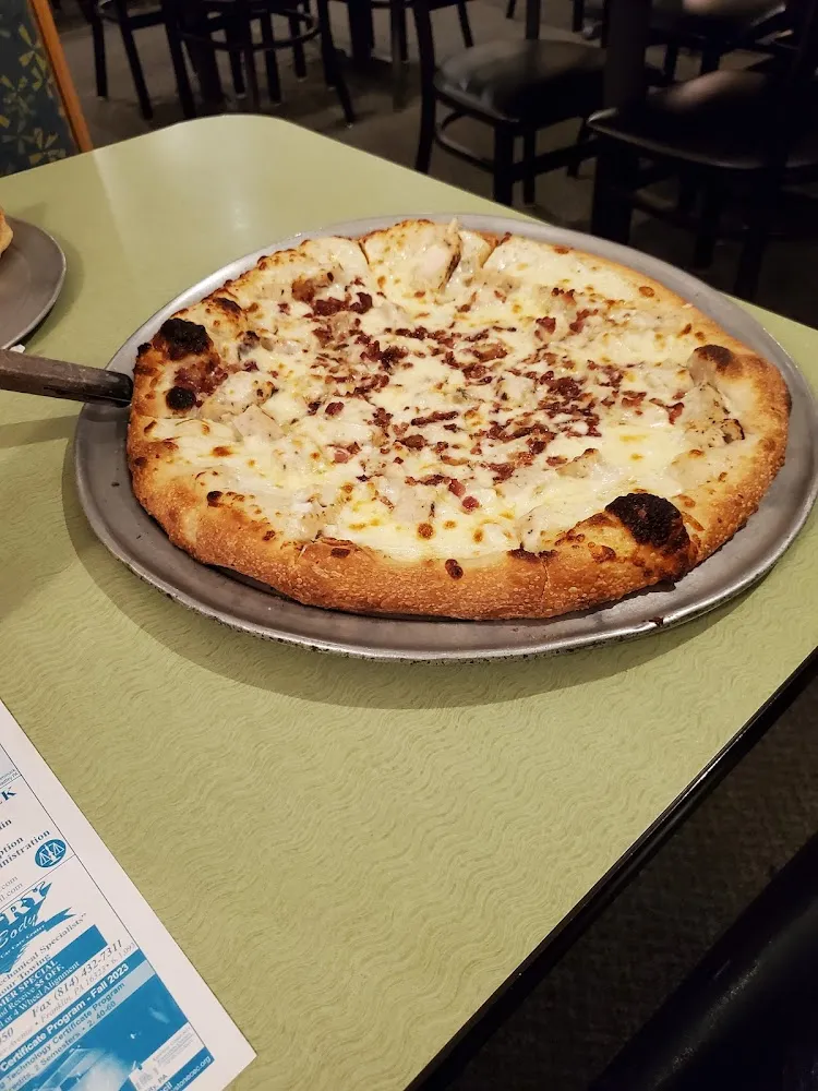 Chicken Bacon Ranch Pizza